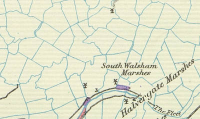 Halvergate Marsh, LUS, Drainage Channels, 1934
