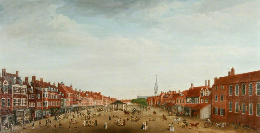 Yarmouth Market, 1791, John Butcher