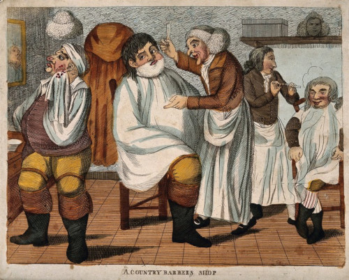 A Country Barbers Shop