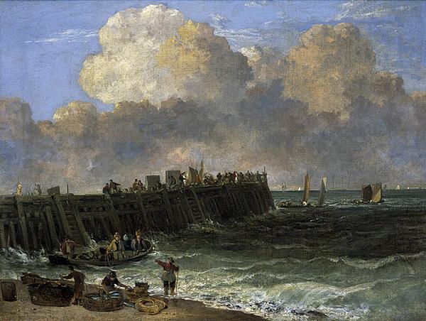Yarmouth Jetty(1810-1814) by John Crome (1768-1821)