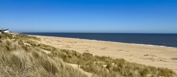 Beach and dunes at Caister-on-Sea